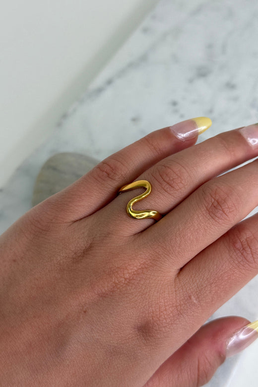 Mellow Moon - Lilja Ring - Forgyldt Ringe 