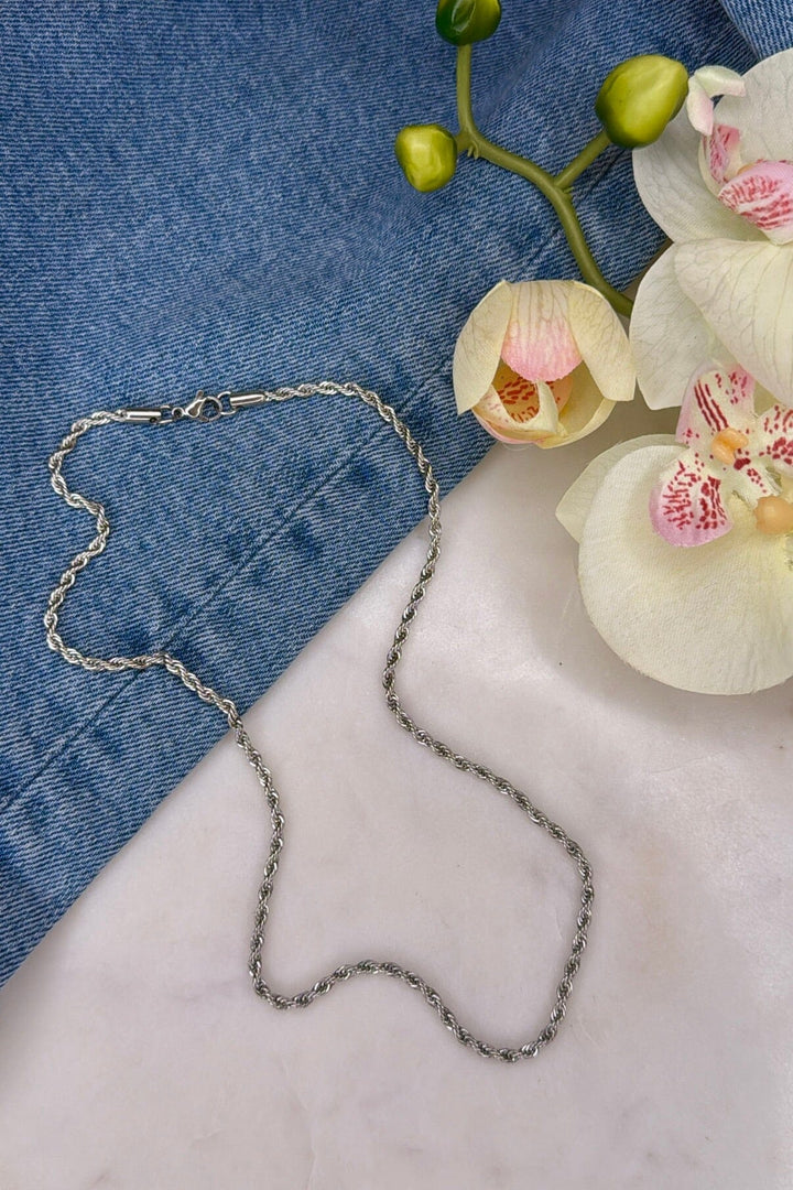 Mellow Moon - Maja Halskæde - Forsølvet Halskæder 