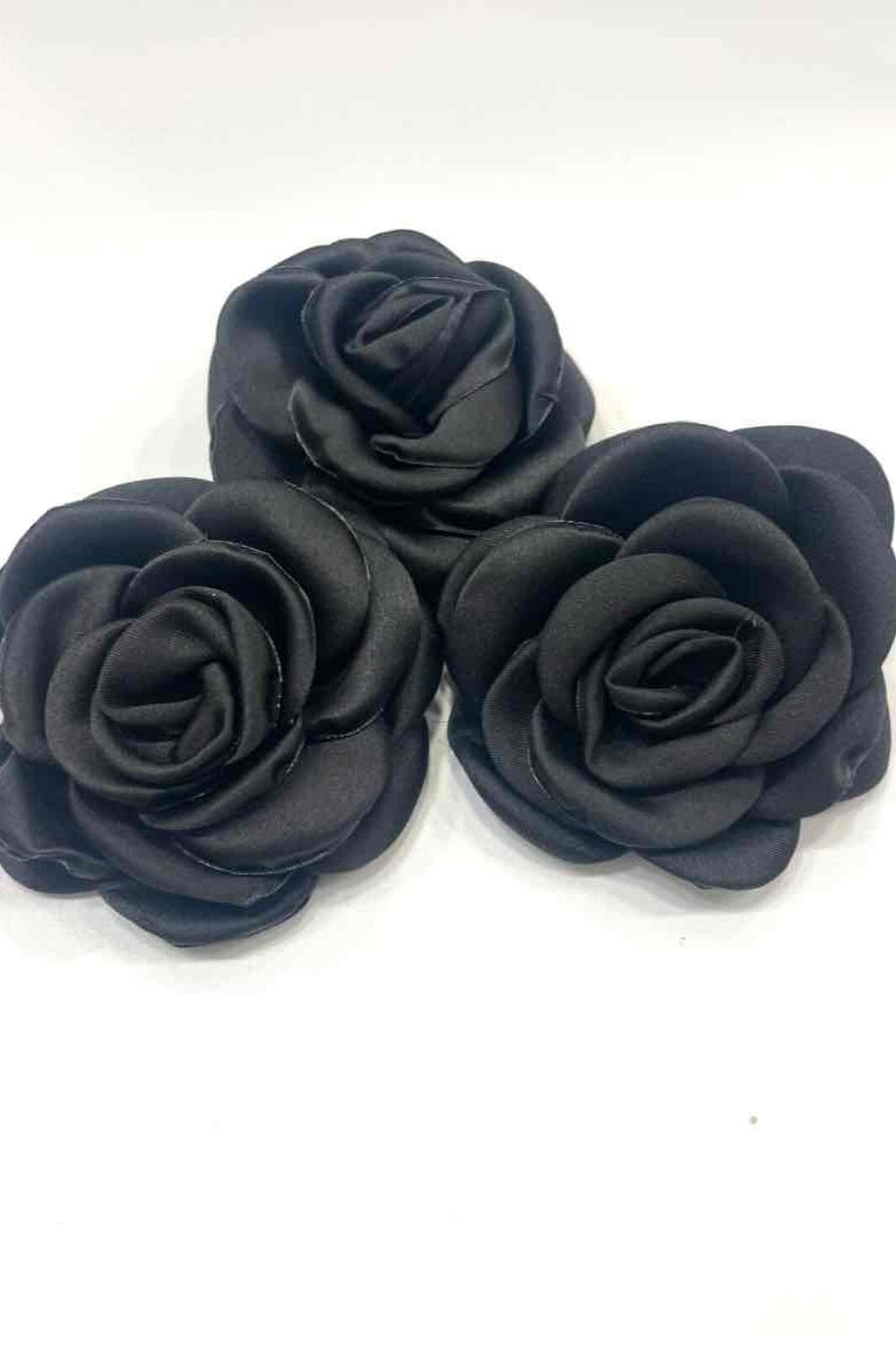 Mellow Moon - Rose Flower Rs02 - Black Hårspænder 