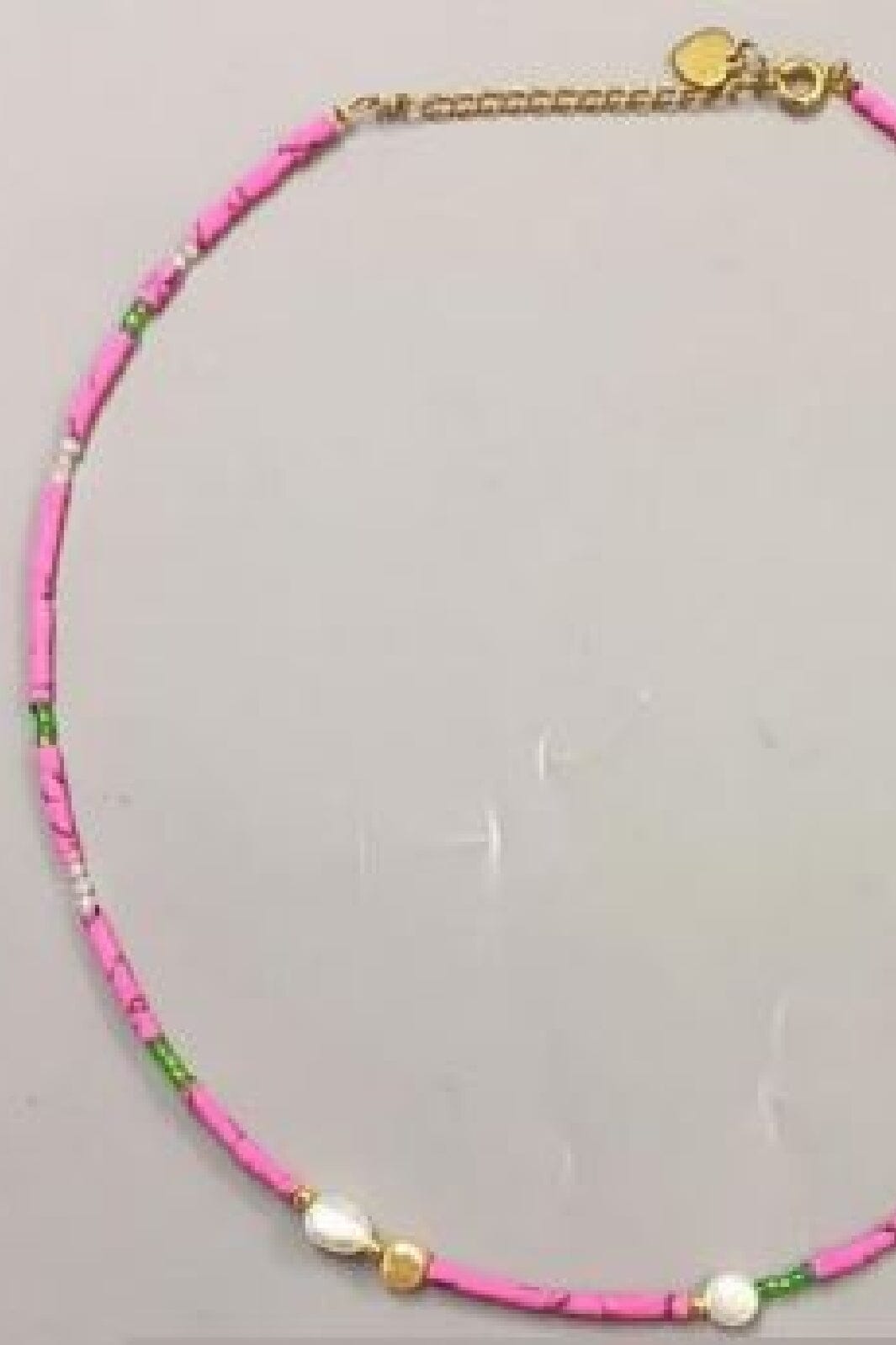 Mellow Moon - Sommerhalskæde - Multi Pink Halskæder 