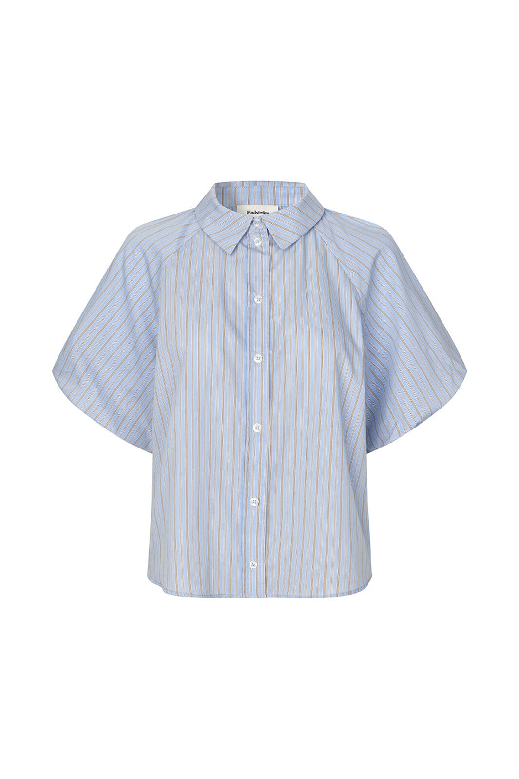 Modström - Augustamd Shirt 59259 - 12063 - Blue Brown Stripe