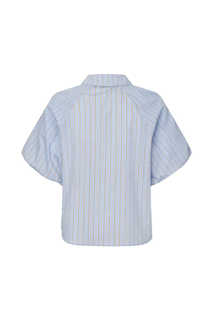 Modström - Augustamd Shirt 59259 - 12063 - Blue Brown Stripe