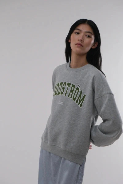 ModströM - Bakirmd Sweat 59282 - 7087 - Grey Melange Sweatshirts 