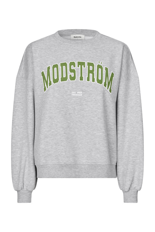 ModströM - Bakirmd Sweat 59282 - 7087 - Grey Melange Sweatshirts 