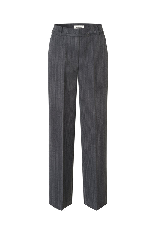 ModströM - Birnamd Pants 59232 - 13618 - Grey Melange Pinstripe Bukser 