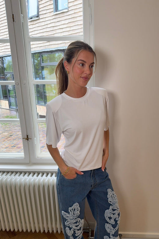 Modström - Cilianemd T-Shirt 59412 - 1 - White T-shirts 
