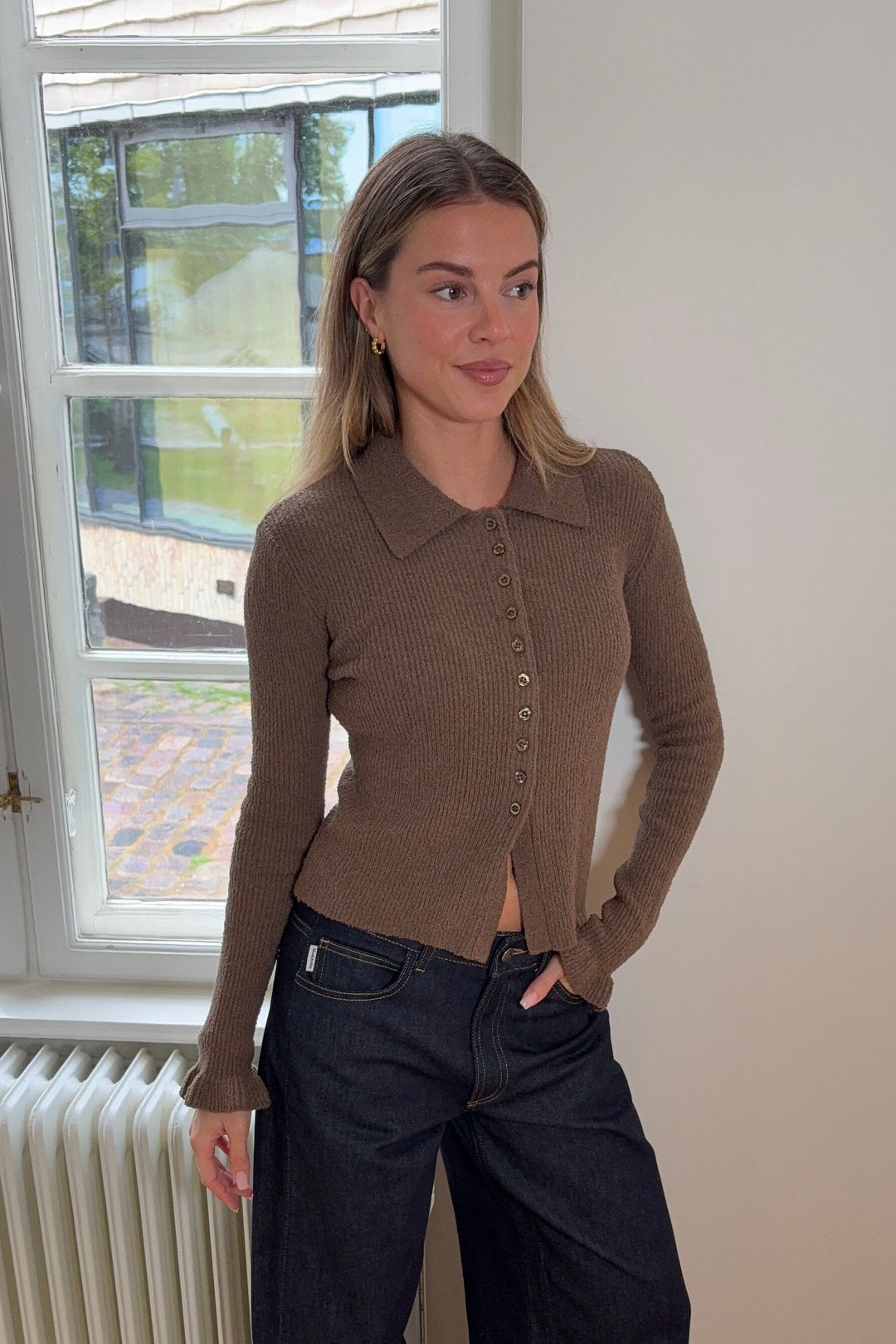 Modström - Corneliamd Cardigan 59371 - 5584 - Chocolate Chip Cardigans 