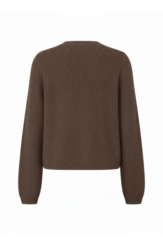 Modström - Crismd Cardigan 59378 - 5584 - Chocolate Chip