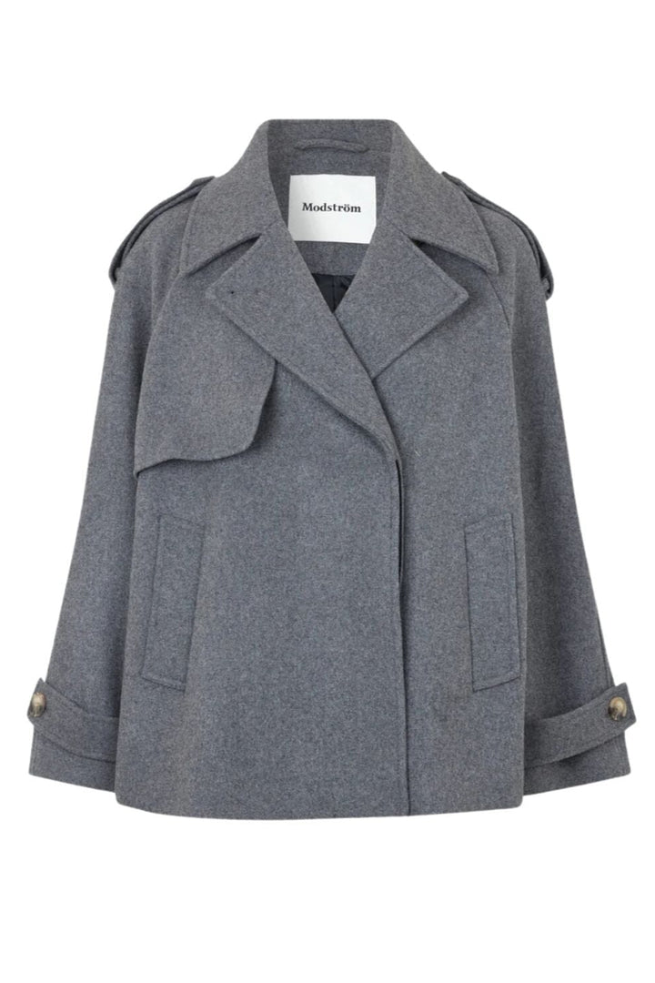 Modström - Esmundmd Jacket 57118 - 7088 - Dark Grey Melange Jakker 