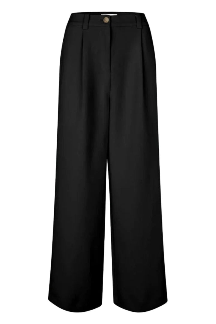 Modström - Galemd Wide Pants 58887 - 7090 - Black Bukser 