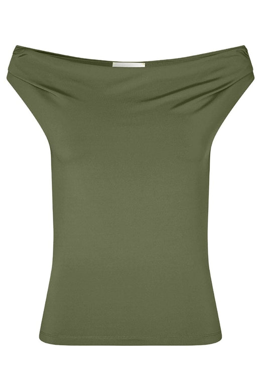 Modström - Himamd Off-Shoulder Top 57928 - 2201 - Army Dust