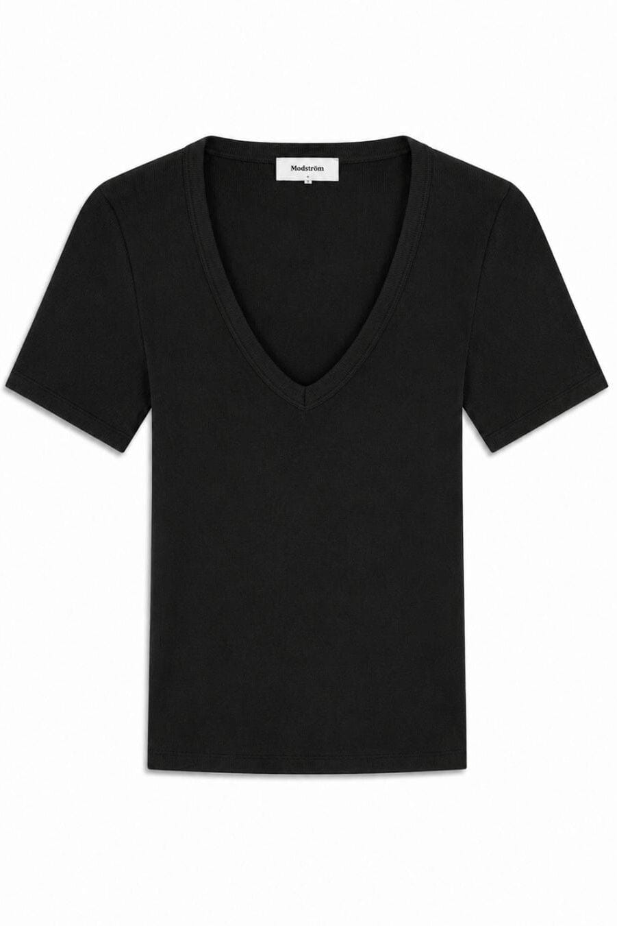 ModströM - Igormd V-Neck T-Shirt 59789 - 07090 - Black T-shirts 