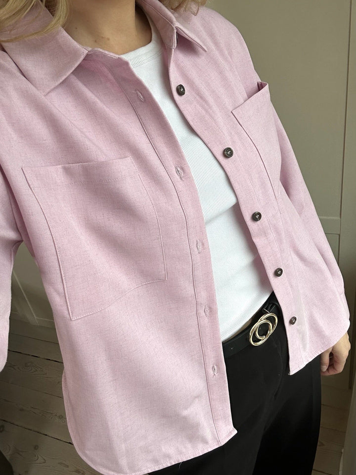 Modström - Sophiemd Shirt 58871 - 1222 - Pink Melange Skjorter 