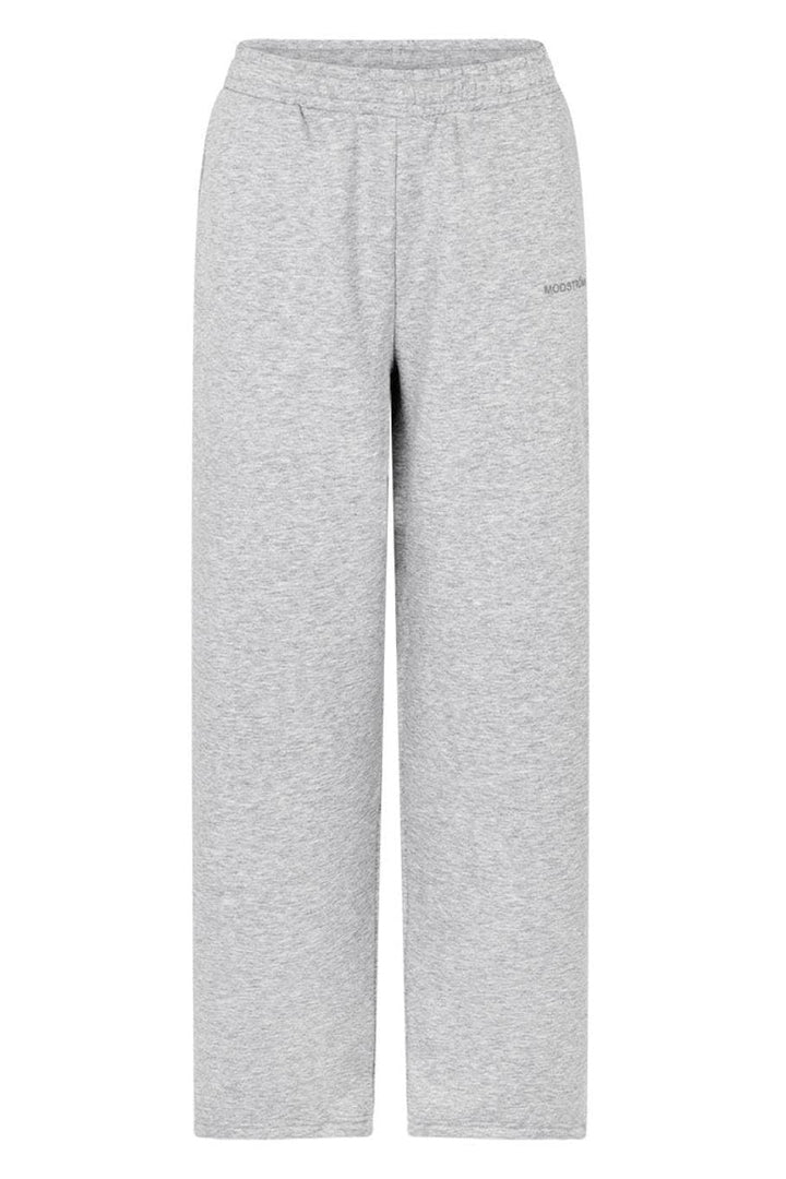 Modström - Tiamd Straight Pants 59813 - 7087 - Grey Melange Bukser 