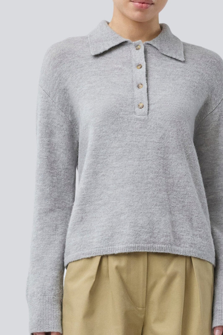 Modström - Treemd Polo 58795 - 7087 - Grey Melange