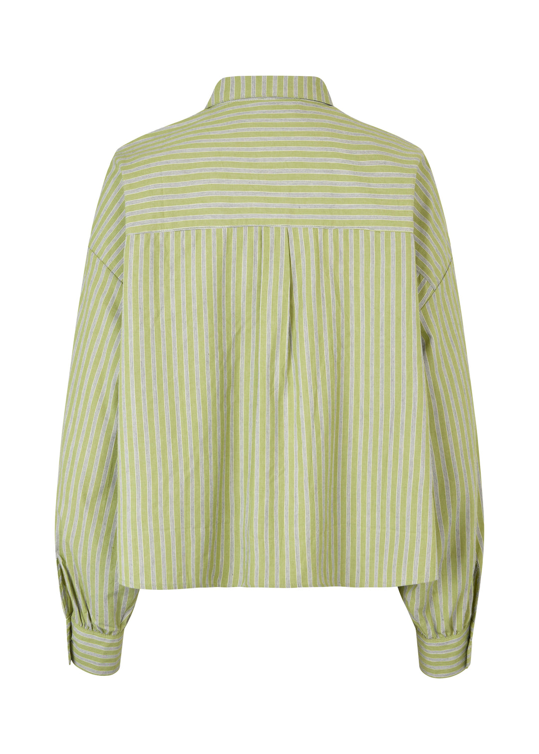 Modström - Umekomd Shirt 58972 - 11251 - Tarragon Stripe Skjorter 