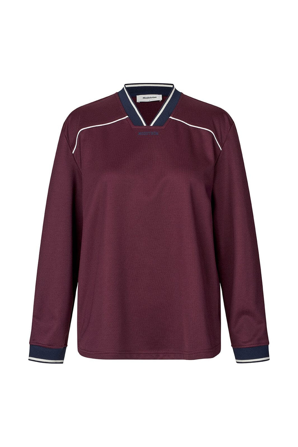 Modström - Utopiamd Ls T-Shirt 59041 - 8854 - Wineberry