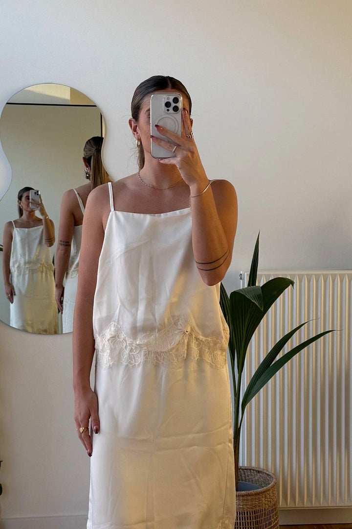 Modström - Vuemd Skirt 59293 - 598 - Vanilla Cream Nederdele 