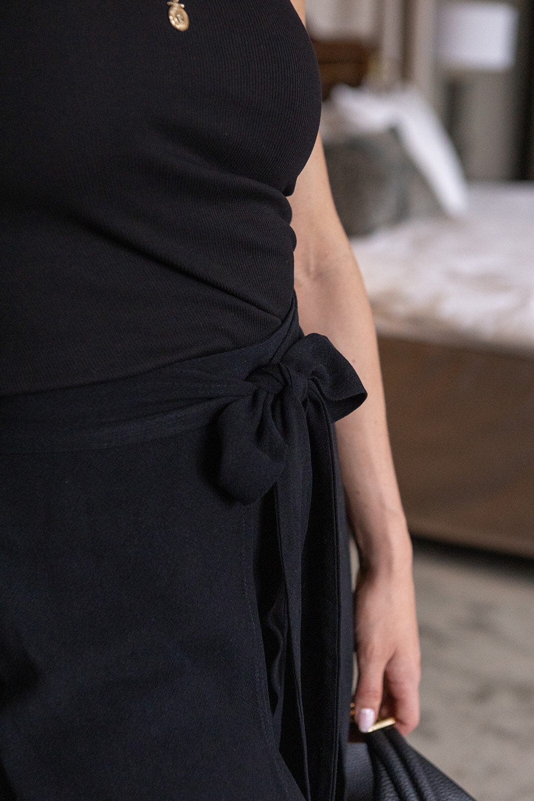 Molly & My X Melanie Due - Carina D Pants 168077 - 100 - Black Bukser 