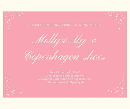 Molly&My - Billet Event - Molly&My x Copenhagen Shoes Billetter 