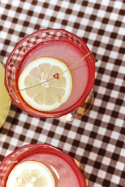 Molly&My Jewellery x Caroline Dan - Ælsk - Forgyldt Armbånd 