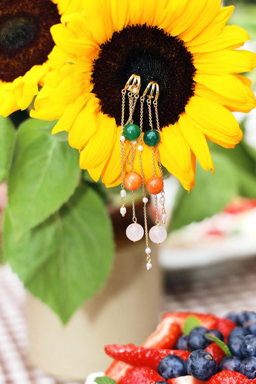 Molly&My Jewellery x Caroline Dan - Caro - Forgyldt Øreringe 