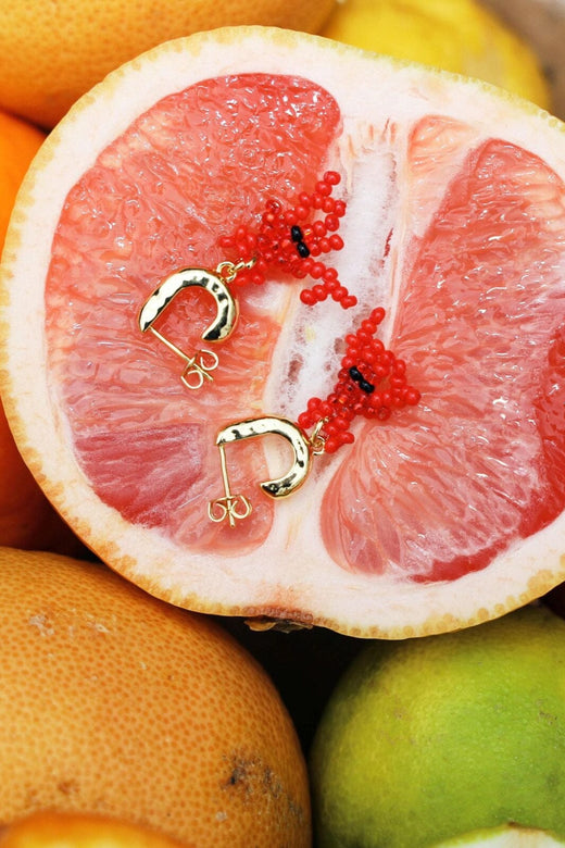 Molly&My Jewellery x Caroline Dan - Little Lobster - Forgyldt Øreringe 