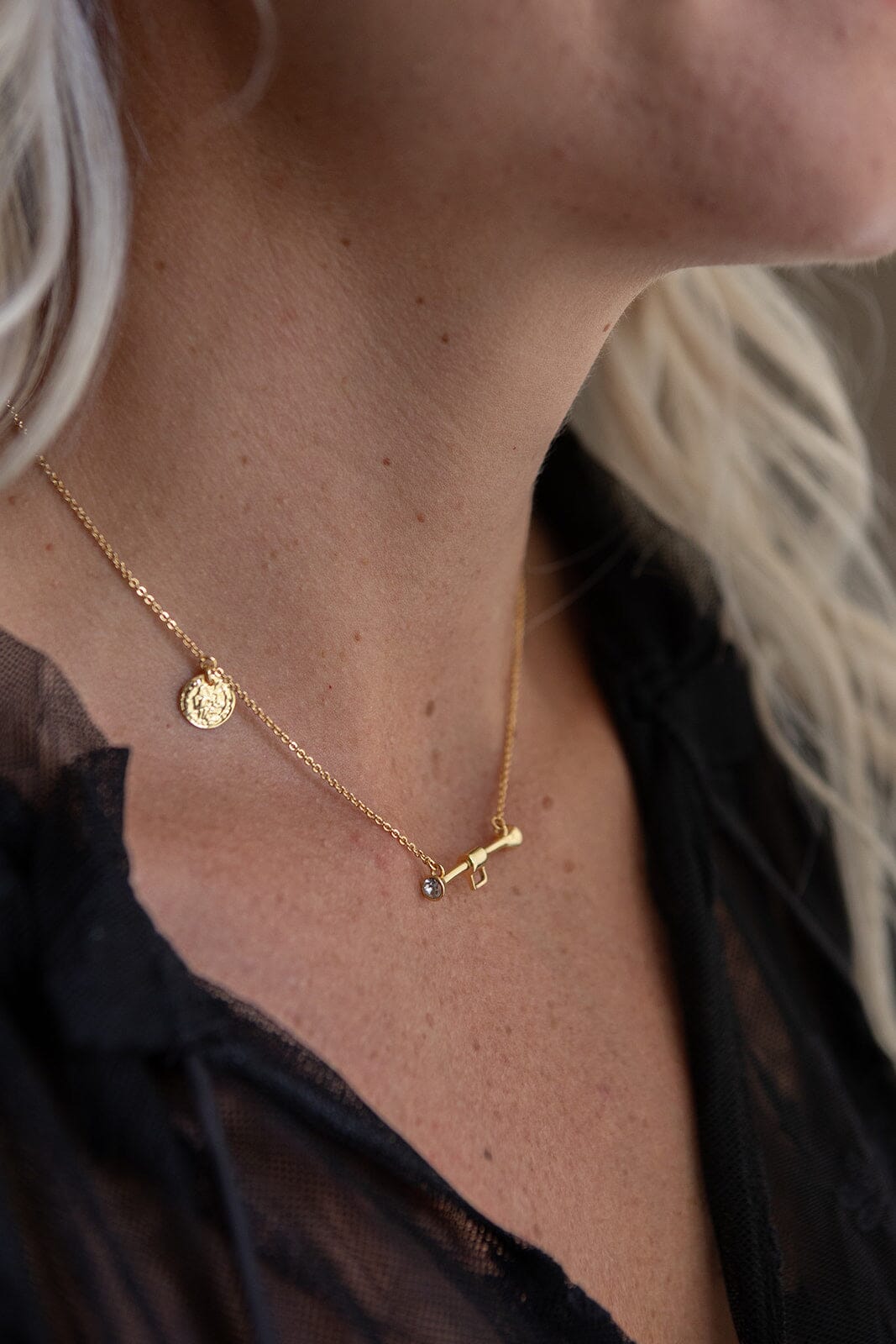 Molly&My Jewellery x Melanie Due - Balance Necklace - Forgyldt Halskæder 