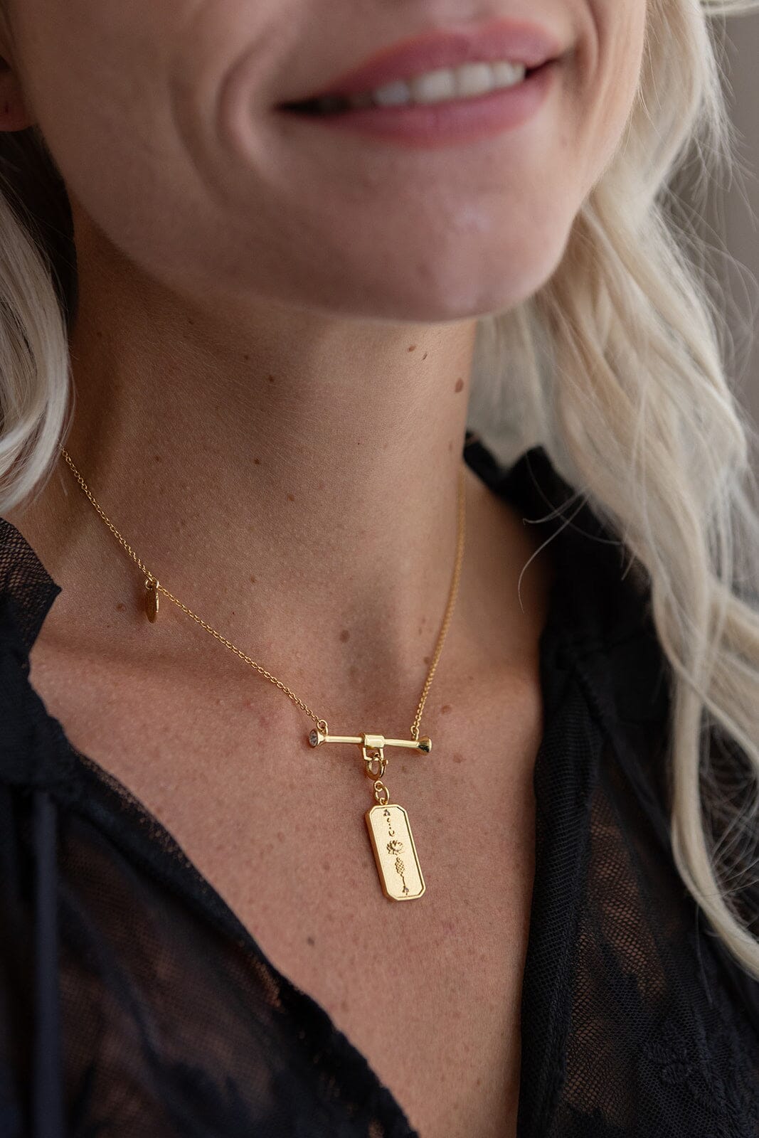 Molly&My Jewellery x Melanie Due - Balance Necklace - Forgyldt Halskæder 