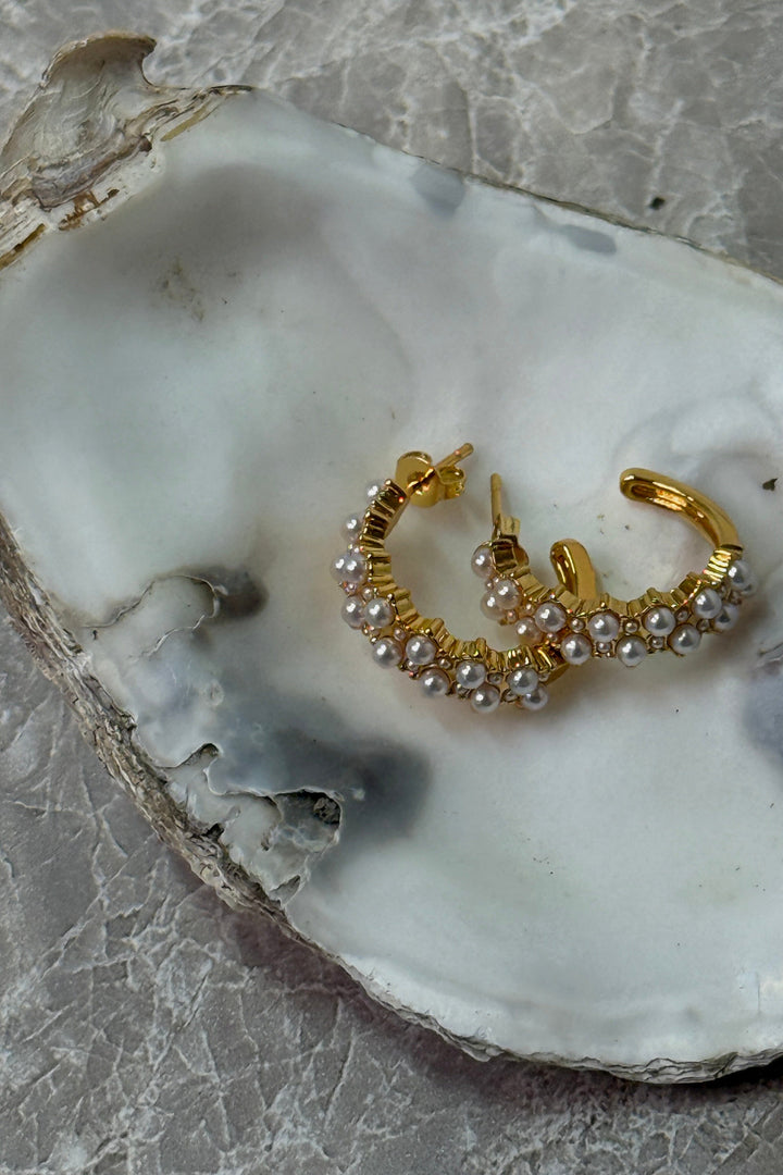 Molly&My Jewellery x Melanie Due - Blooming - Forgyldt Øreringe 