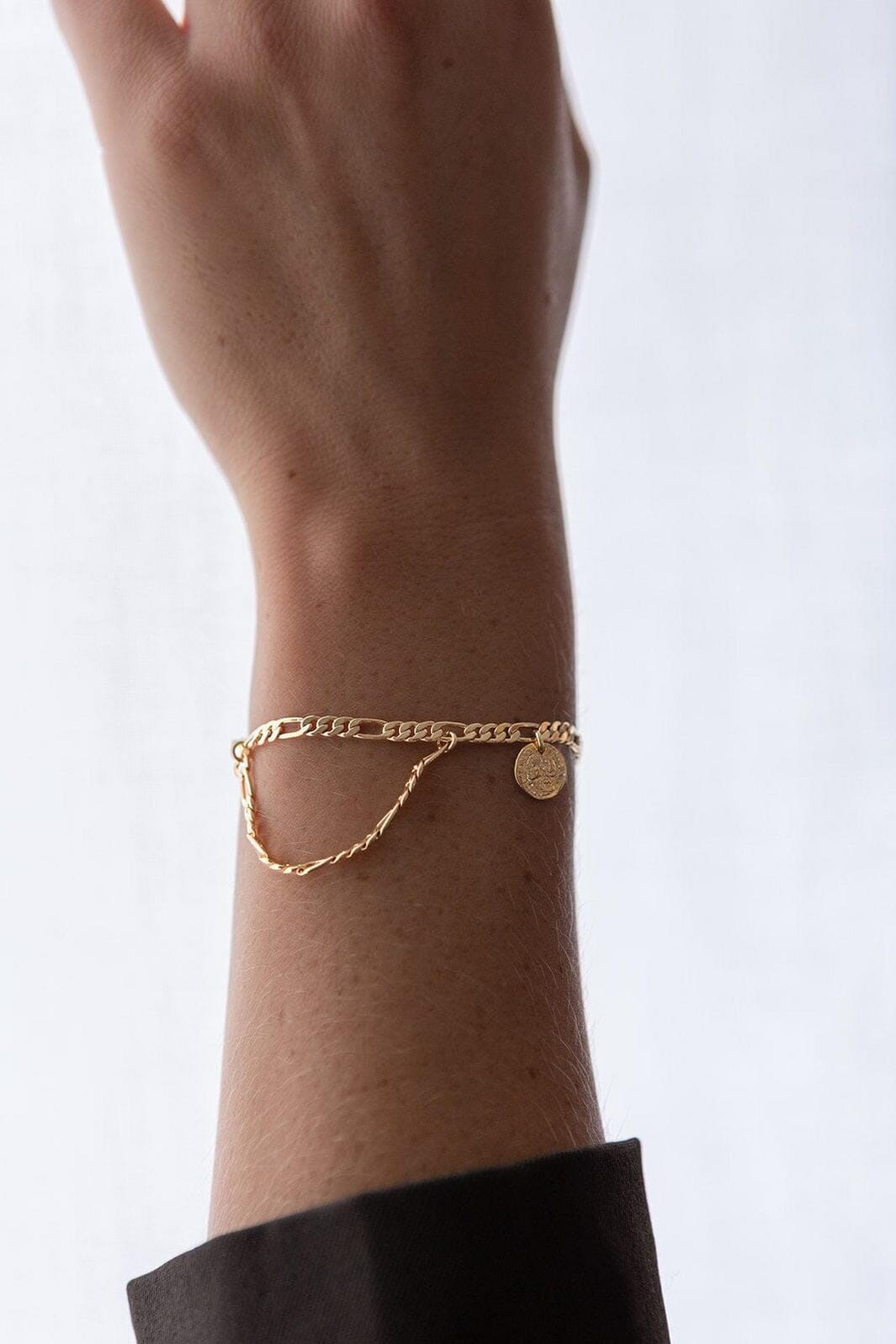Molly&My Jewellery x Melanie Due - Connection Bracelet - Forgyldt Armbånd 