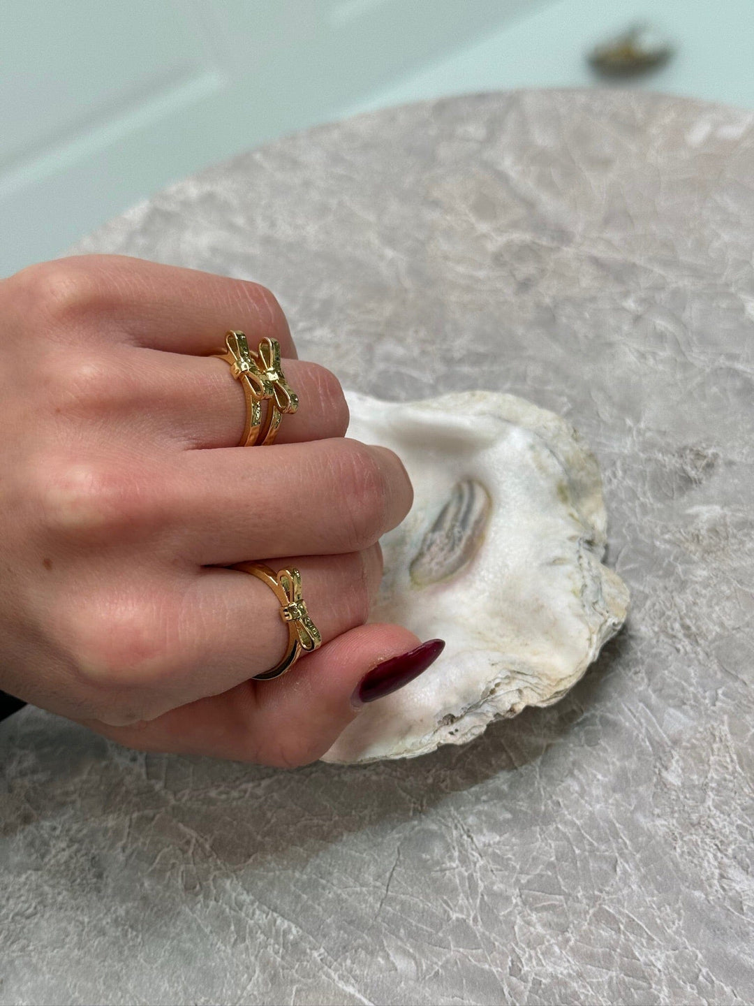 Molly&My Jewellery x Melanie Due - Reminder - Forgyldt Ringe 