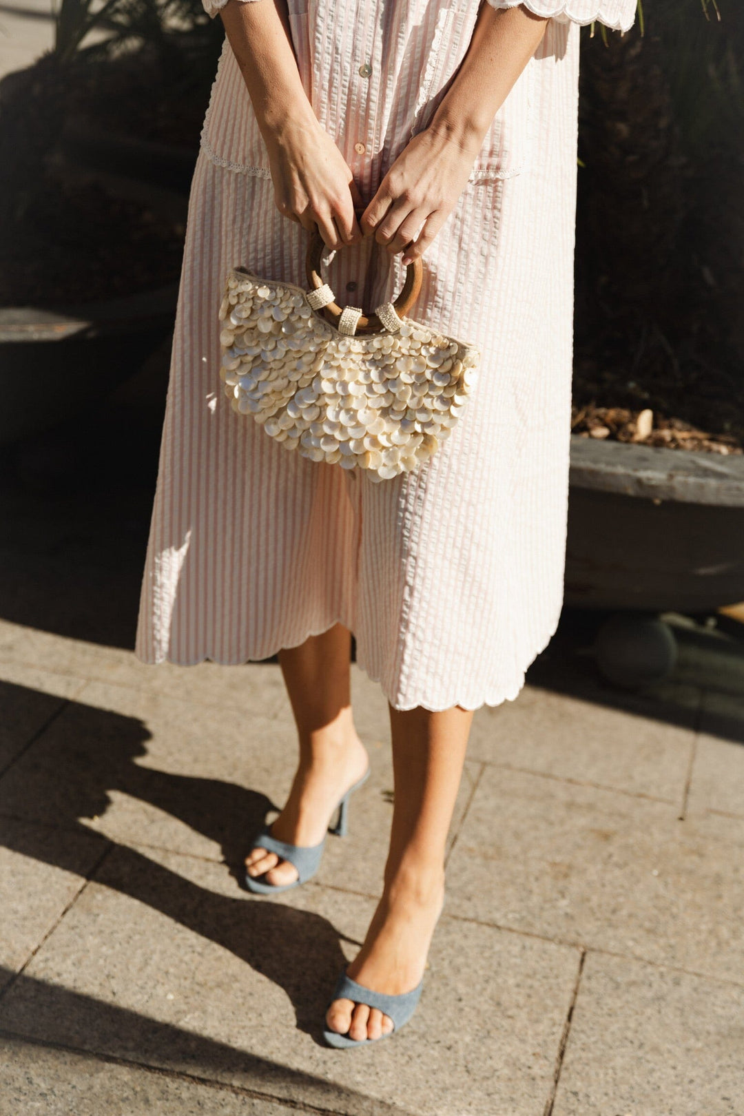 Molly&My x Julie Elsebeth - Inge Dress - Pink Stripe Kjoler 