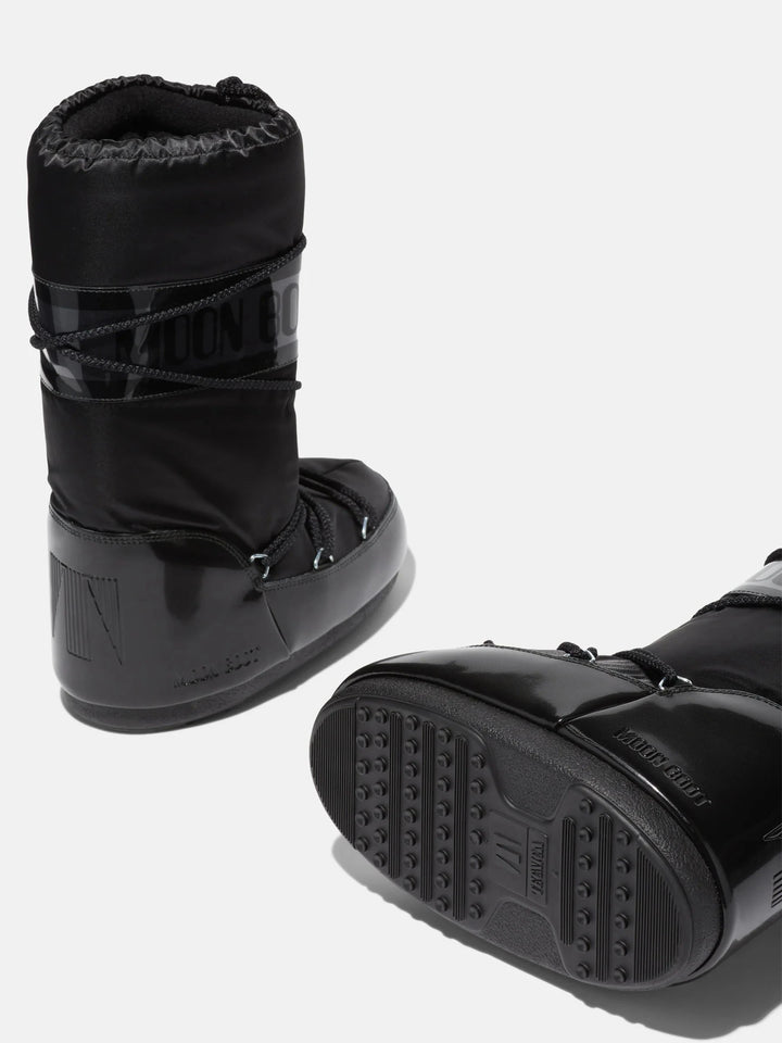 Moon Boot - Mb Icon Glance Jr 80d1401680 - N001black Støvler 