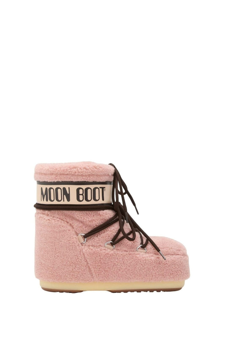Moon Boot - Mb Icon Low Fleece Jr 80D1409700 - J001 Pink Støvler 