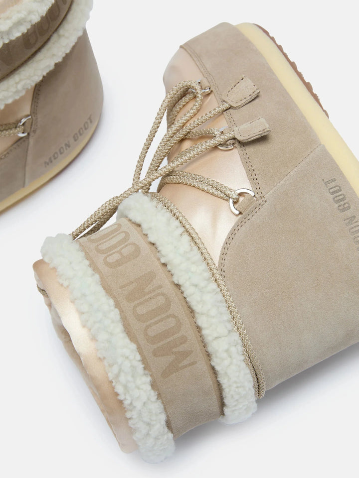 Moon Boot - Mb Icon Low Pearly Plus80d1409910 - Jl01pale Peach/Sand Støvler 