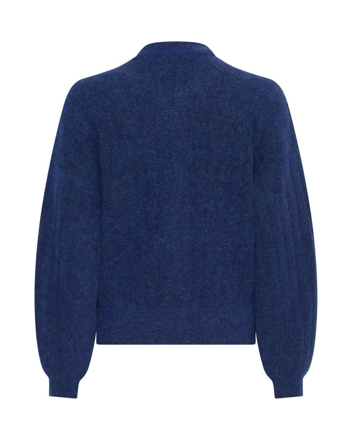 Moss Copenhagen - Mschjin Nenaya Zip Cardigan 19305 - Sodalite Blue Cardigans 