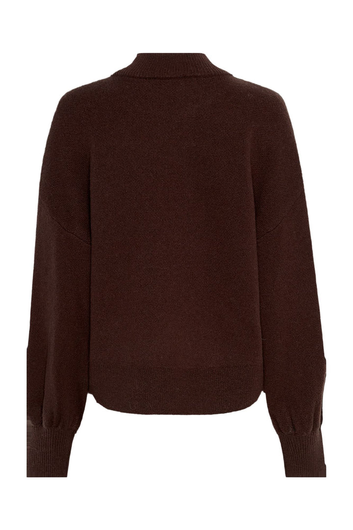 Moss Copenhagen - Mschkareen Amaria Pullover 19540 - Hot Fudge Strikbluser 