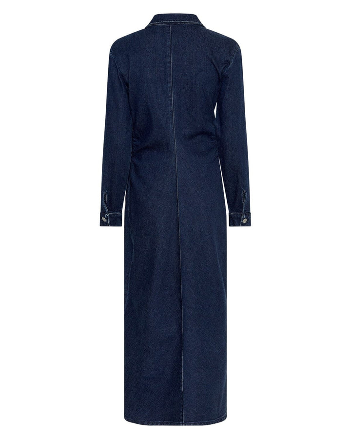 Moss Copenhagen - Mschmow Shirt Dress 19504 - Dark Blue Wash Skjorter 