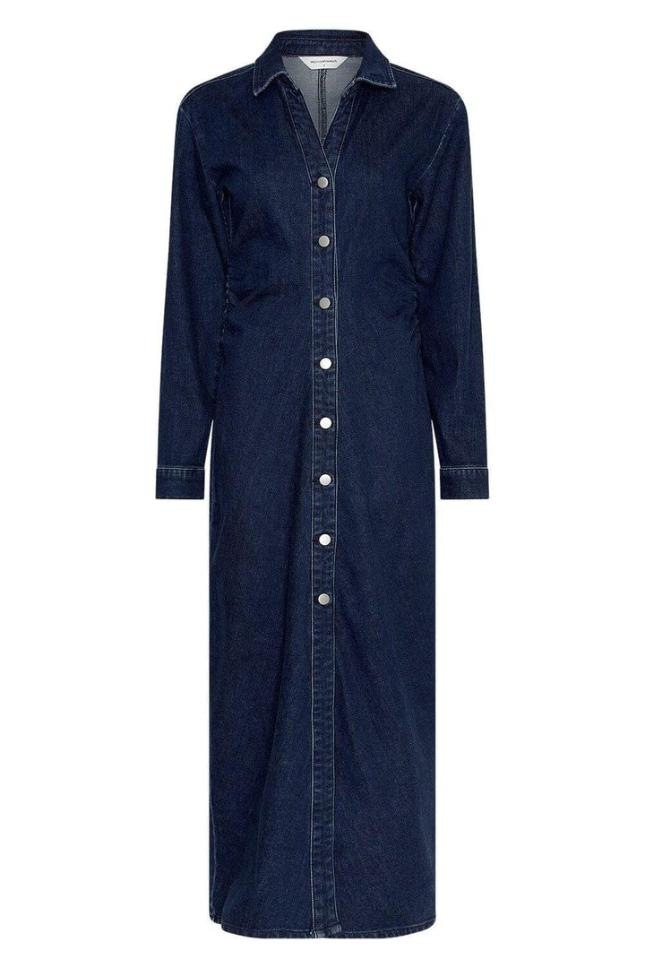 Moss Copenhagen - Mschmow Shirt Dress 19504 - Dark Blue Wash Skjorter 