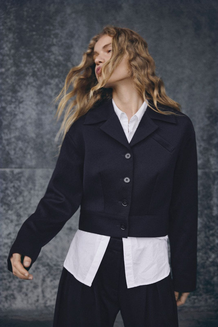 Moss Copenhagen - Mschmynthe Elina Jacket 19227 - Sky Captain Jakker 