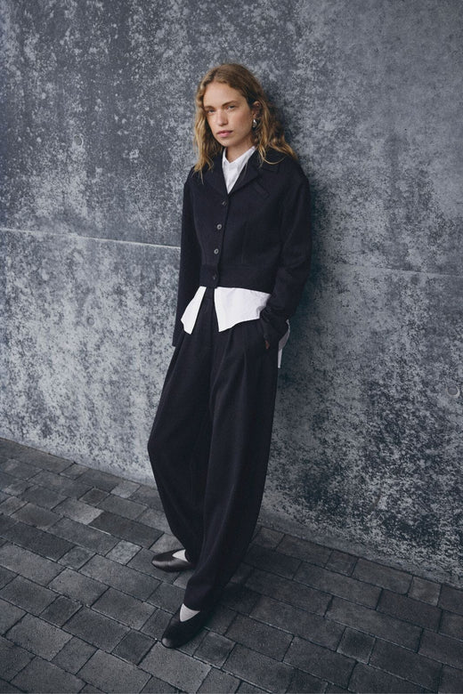 Moss Copenhagen - Mschmynthe Elina Pants 19226 - Sky Captain Bukser 