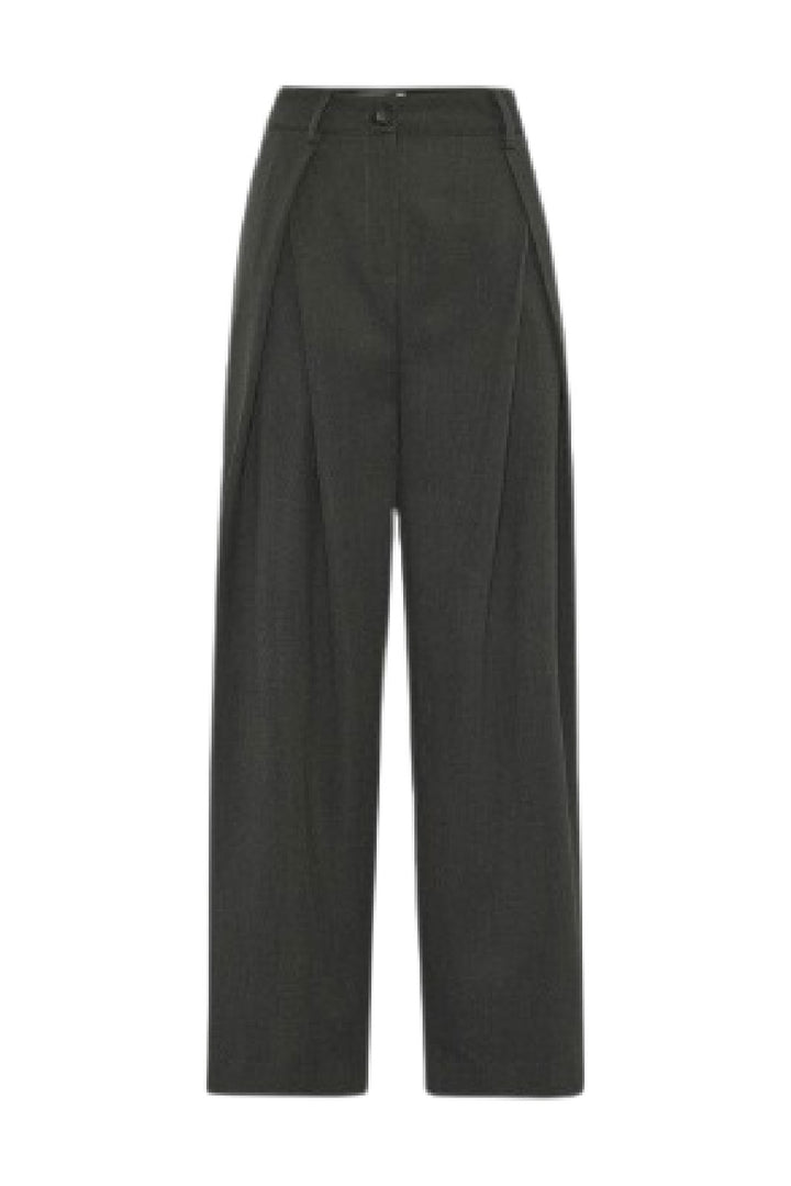 Moves by Minimum - Lauro Pant 4430 243574430 - 980M - Dark Grey Melange Bukser 