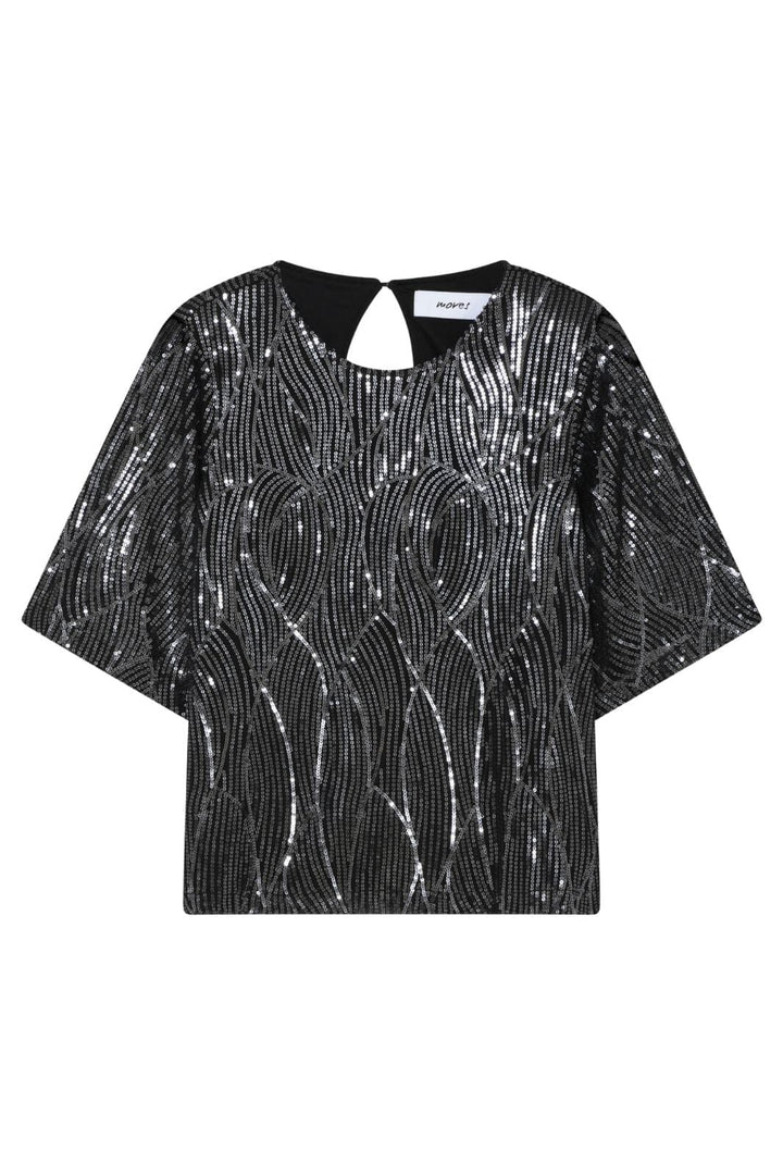 Moves by Minimum - Mandi Blouse 4522 220424522 - 999 - Black Bluser 