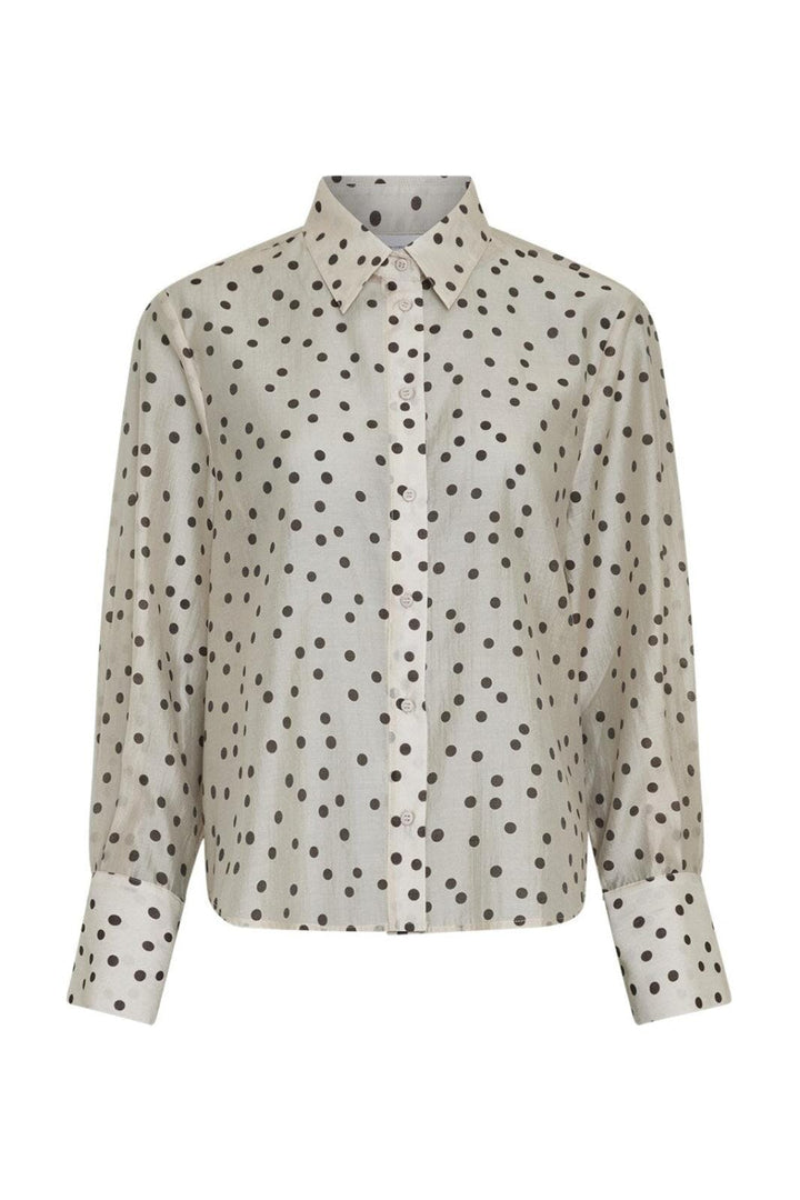 MSCH Copenhagen - Mschdorothea Faustina Shirt 20154 - Peyote Dot Skjorter 