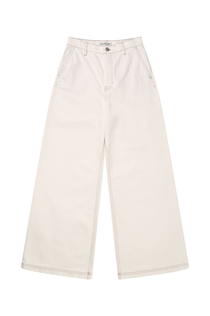 Munthe - Becube 261143226103 - 76 - Ivory Bukser 