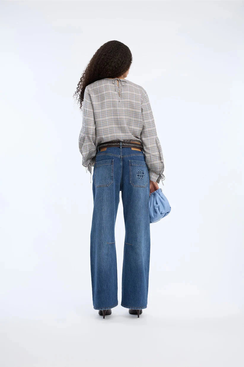 Munthe - Bohdi 263142526308 - 37 - Indigo Bukser 