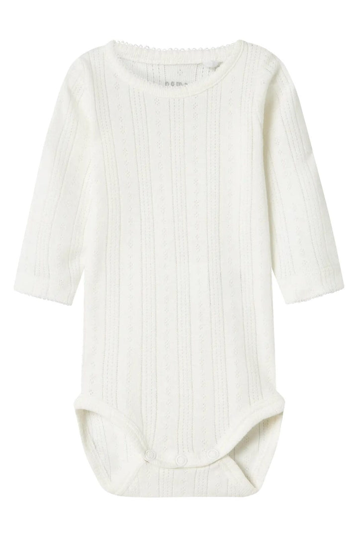 Name It - Nbfhappy Ls Body - 4752328 Cloud Dancer