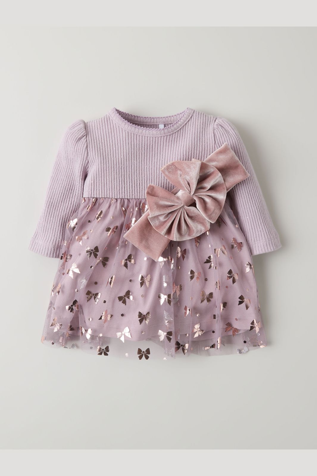 Name It - Nbfrosally Ls Dress - 4873963 Keepsake Lilac