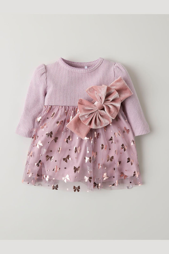 Name It - Nbfrosally Ls Dress - 4873963 Keepsake Lilac